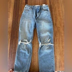 High waisted Abercrombie jeans